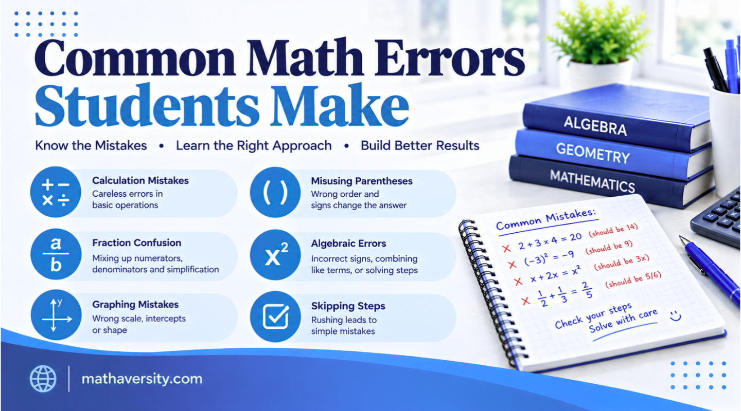 Common Math Errors Students Make