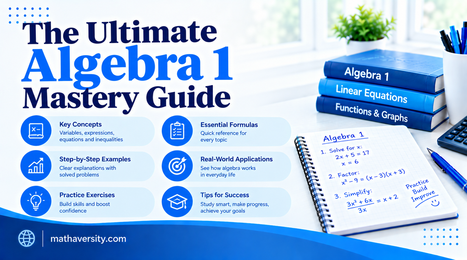 The Ultimate Algebra 1 Mastery Guide