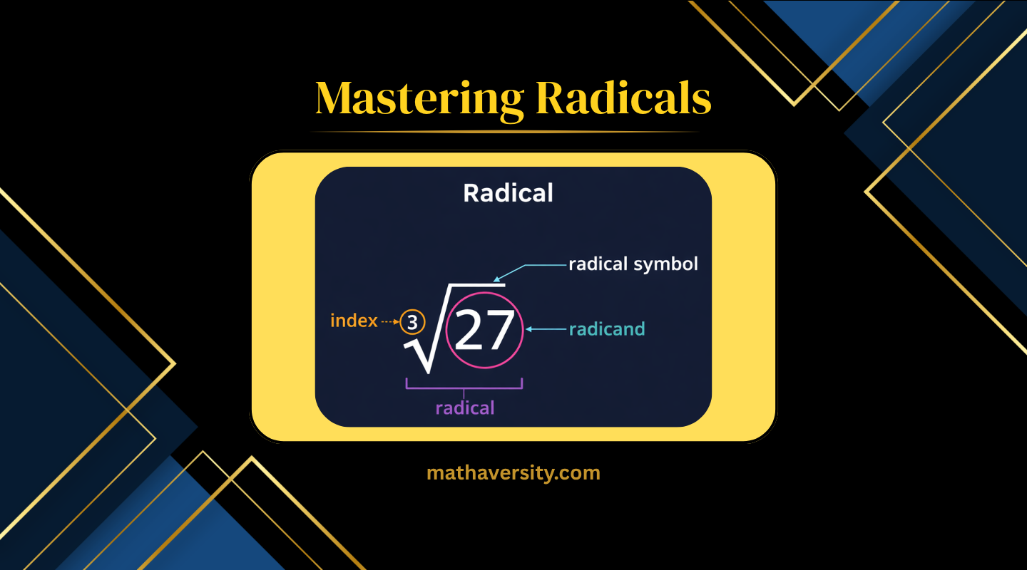 Radicals in Precalculu